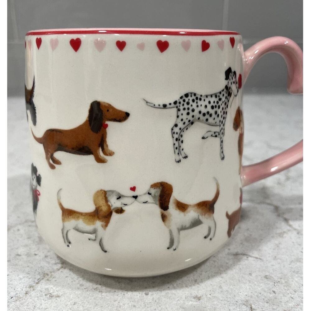 DOGS 3D Dogs Dalmation Scottie Dachshund Beagle 20oz Dog Mug Valentines Day Gift